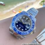 CTR Factory ROLEX GMT-Master II Replica with Blue Dial 904L Steel Sapphire Glass Watch
